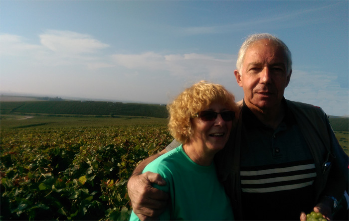 Yveline et Alain Prat une belle vendange une belle complicite