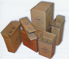 Cartons de champagne pour envoi par la poste