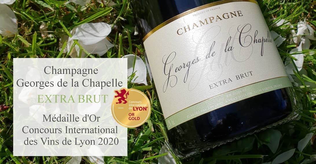 Champagne extra brut de producteur peu sucr&eacute;