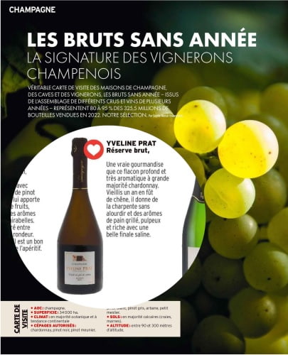 Champagne original vieilli en fut de chene