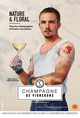 Champagne mill&eacute;sime de vigneron 