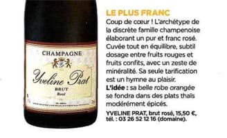 Detail article Management Champagne Prat