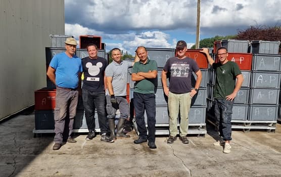 Equipe de pressureurs vendanges 2024