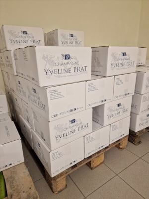 Cartons de Champagne de petit producteur