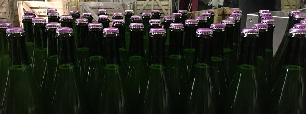 Le vin de la vendange 2019 mis en bouteille