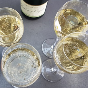 Champagne avec moins de sucre extra brut pour ap&eacute;ritif
