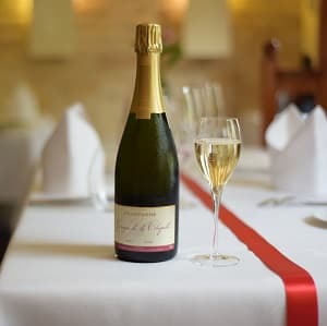 Champagne pour un cocktail d entreprise