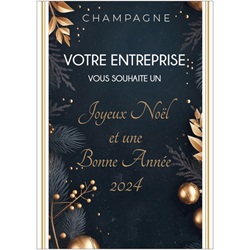 Etiquette personnalis�e pour Noel
