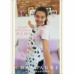 personnaliser une bouteille de champagne pour un anniversaire