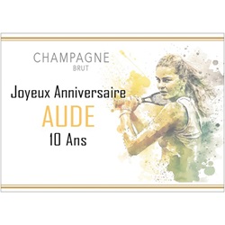 cadeau anniversaire pour fan de tennis