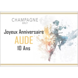 Champagne pour anniversaire pour une passionn�e d'arts martiaux 