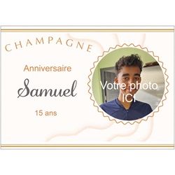 cadeau personnalis� anniversaire homme