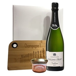 Coffret cadeau champagne pour apéritif