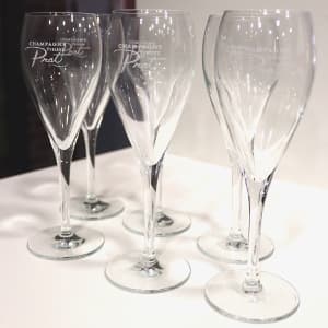 6 flutes de Champagne d un producteur