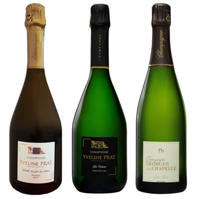 meilleurs champagnes Coffret excellence Fut de chene 1er cru et Nostalgie 