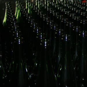 La mise en bouteille de champagne ou tirage
